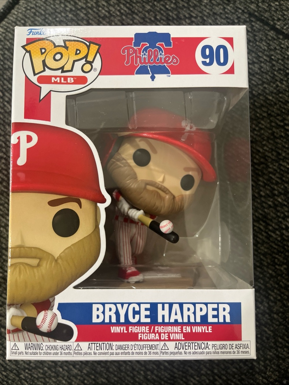 Funko Pop! MLB Bryce Harper Philadelphia Phillies #90